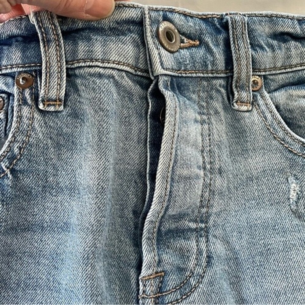 Pistola Charlie High Rise Straight Leg Side Leg Zipper‎ Utopia Jeans Size 27 - Picture 14 of 15
